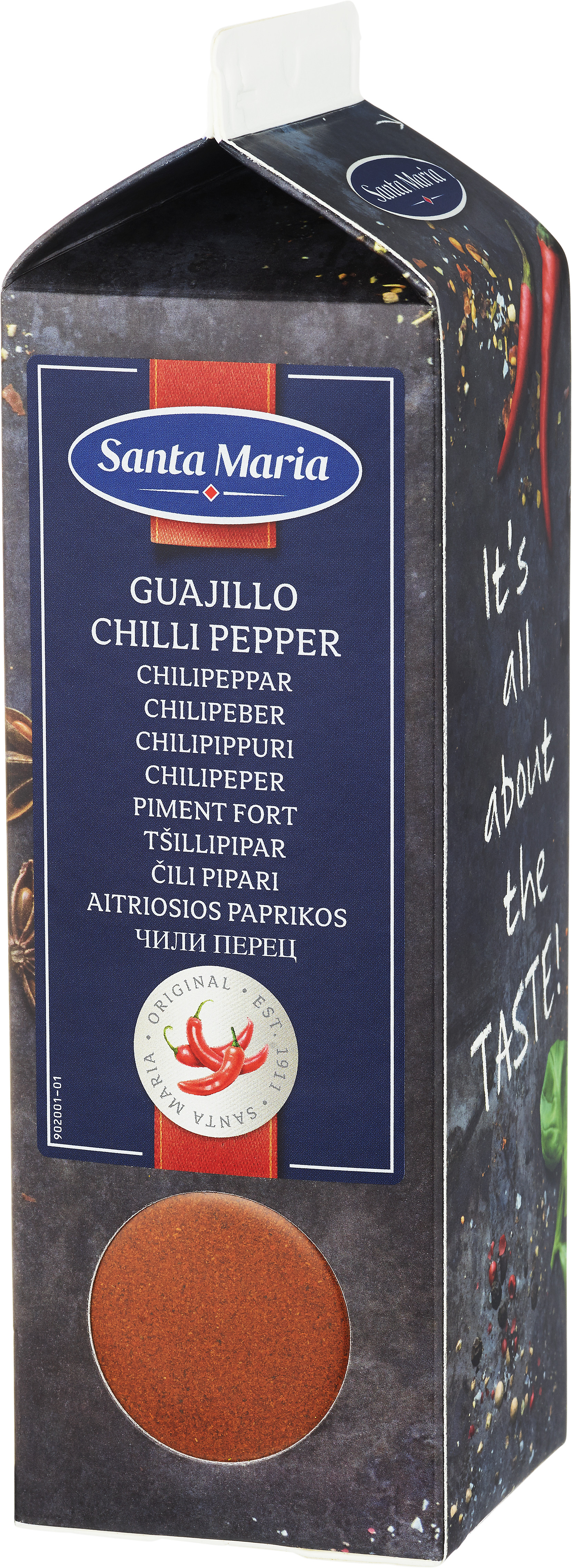Chilipeppar Guajillo