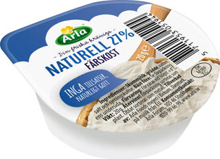 Färskost naturell 27% Portion