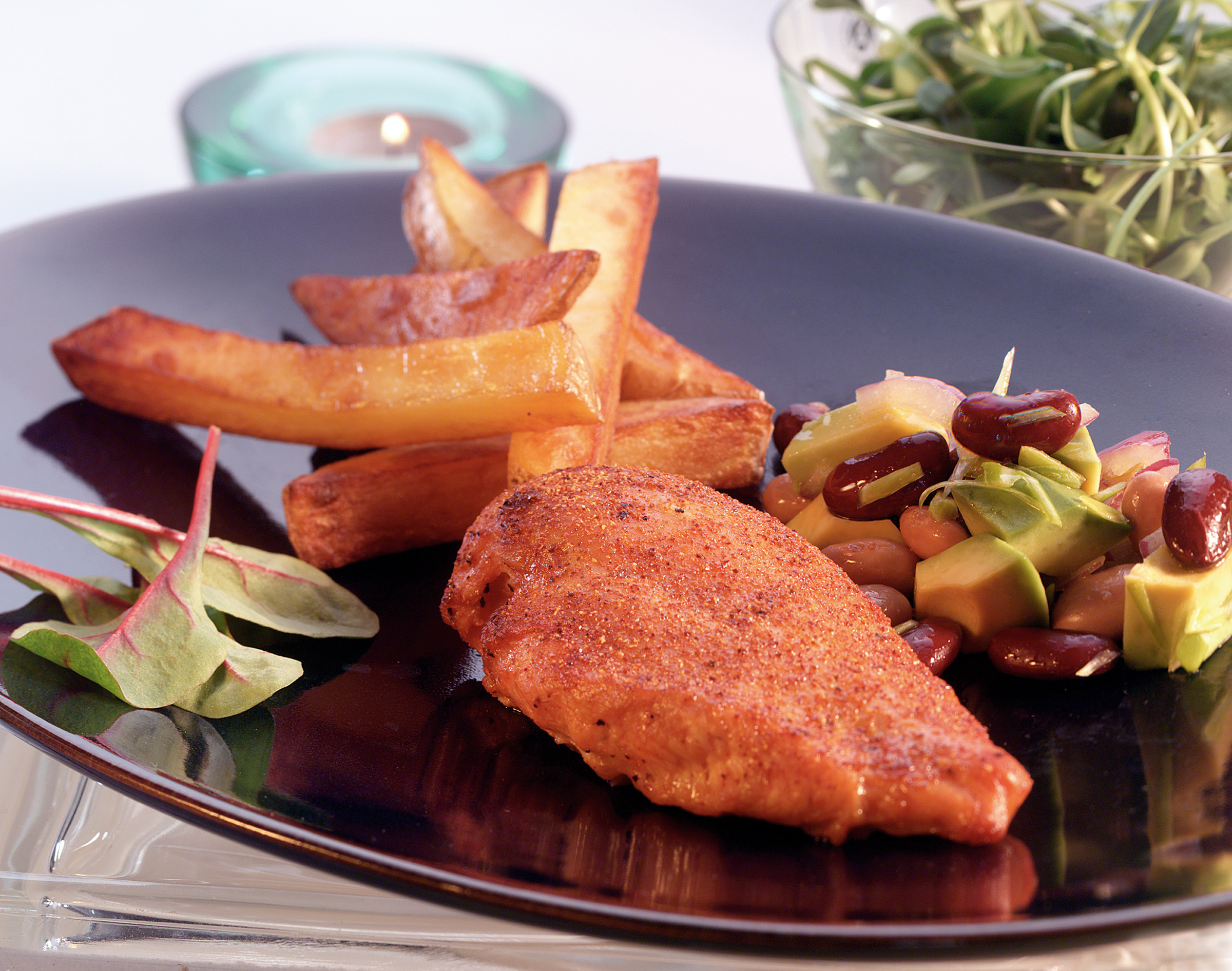 Kycklingfilé Grillad med Grillkrydda utan
Innerfilé 150-180g