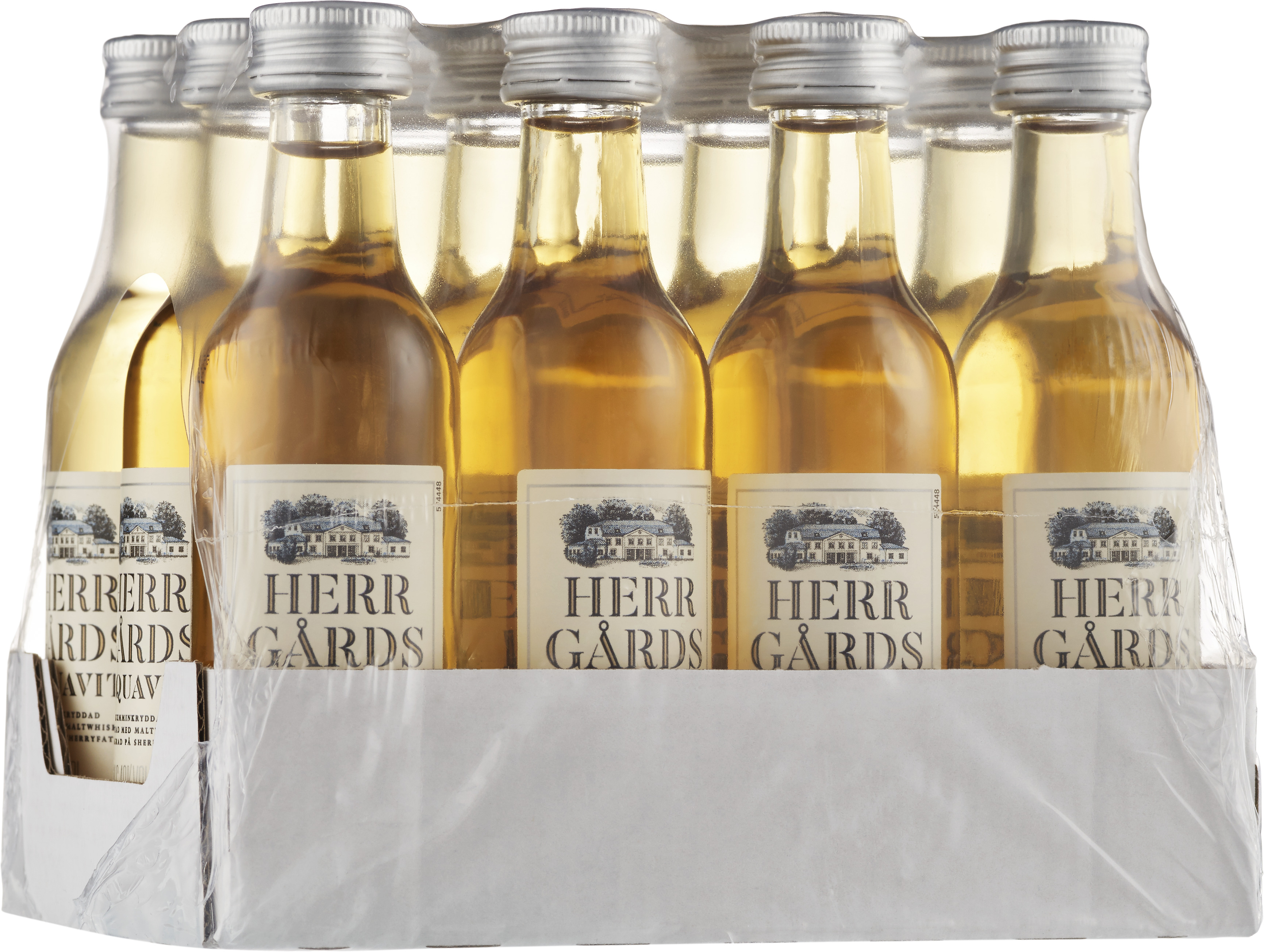 Herrgårds Aquavit 12x5 cl Småflaskor