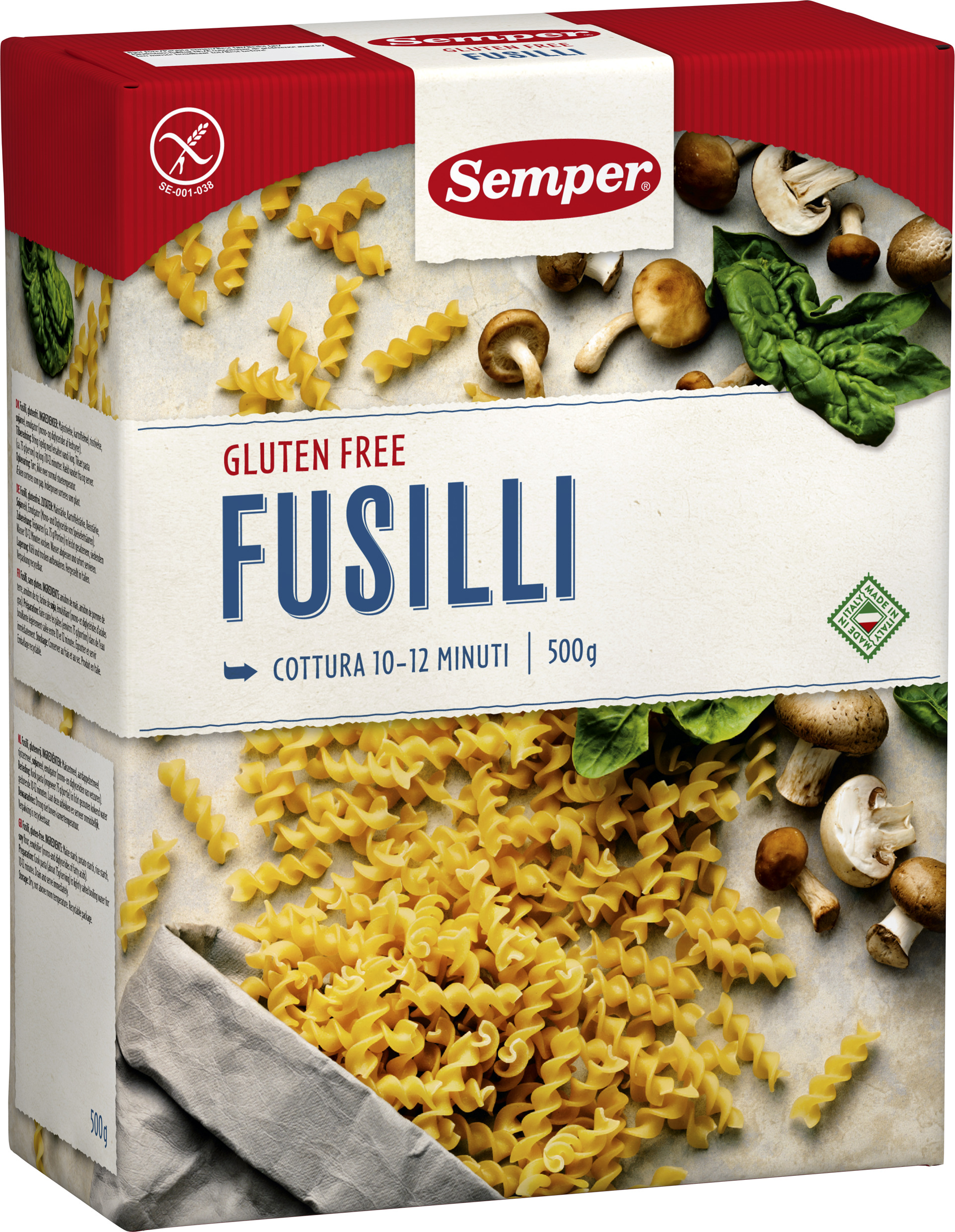 Fusilli Glutenfri