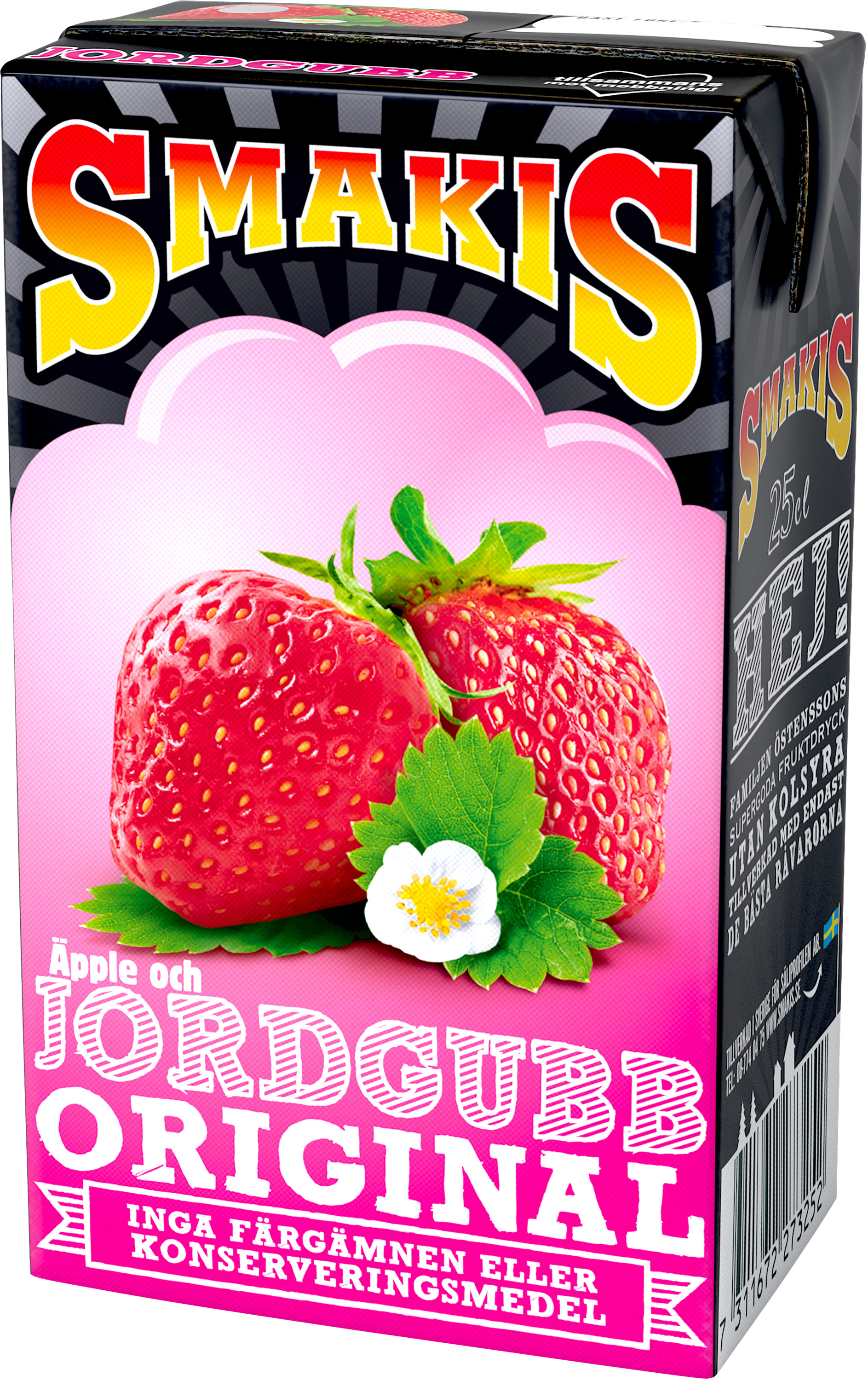 Smakis Jordgubb Lättsockrad