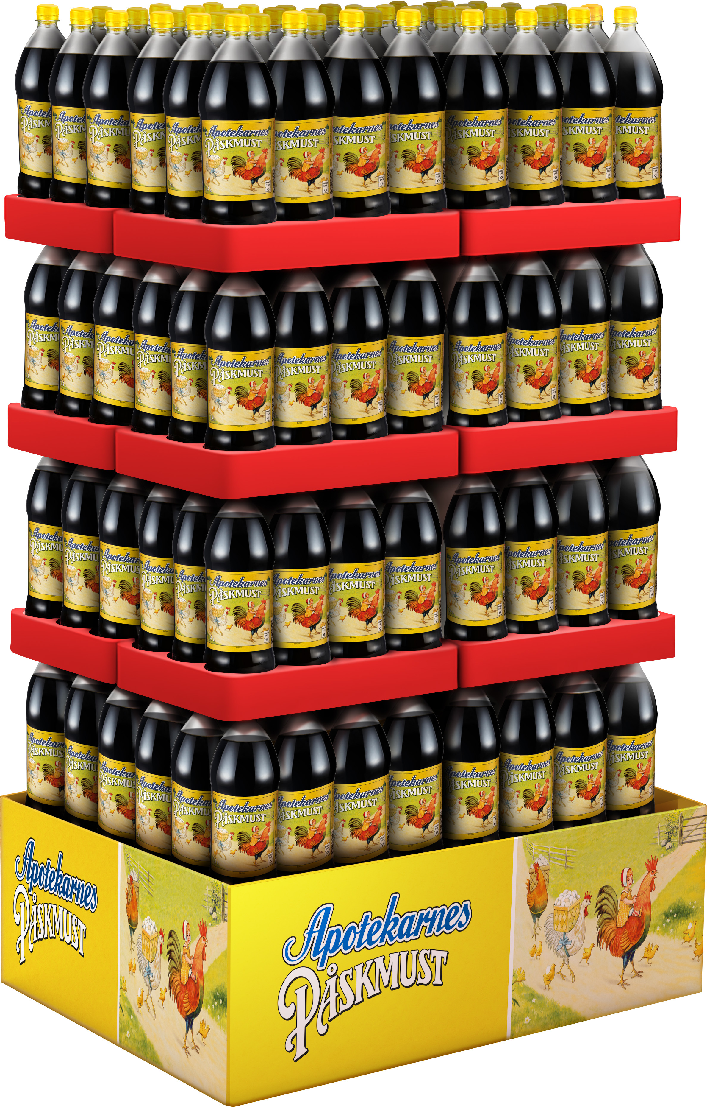 Påskmust Halvpall PET