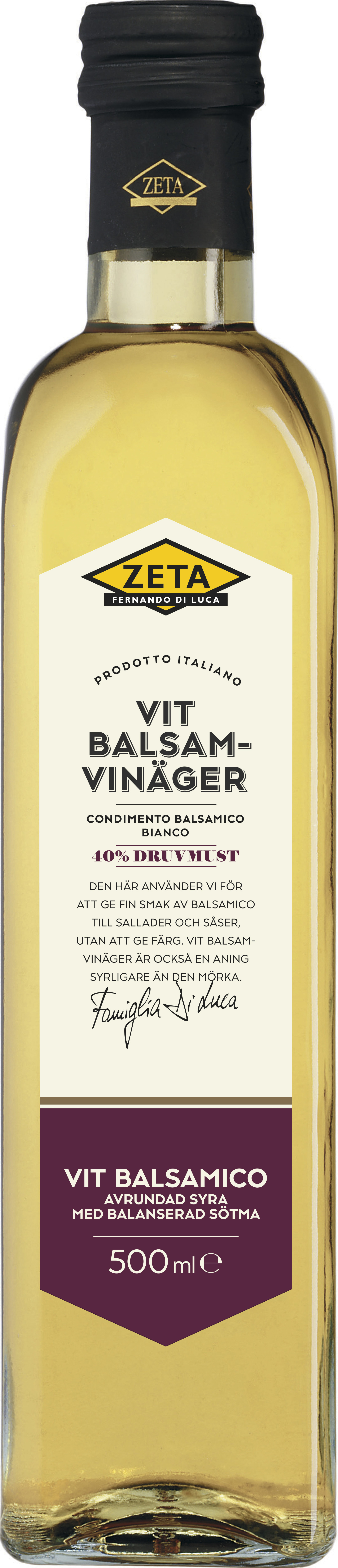 Balsamvinäger Vit