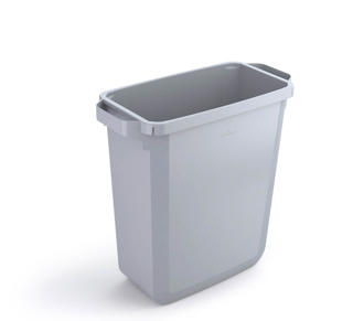 Durabin Tunna utan Lock Plast Grå 60L