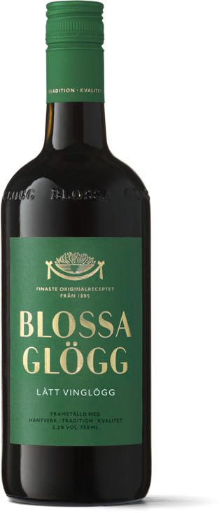 Blossa Lättglögg Röd