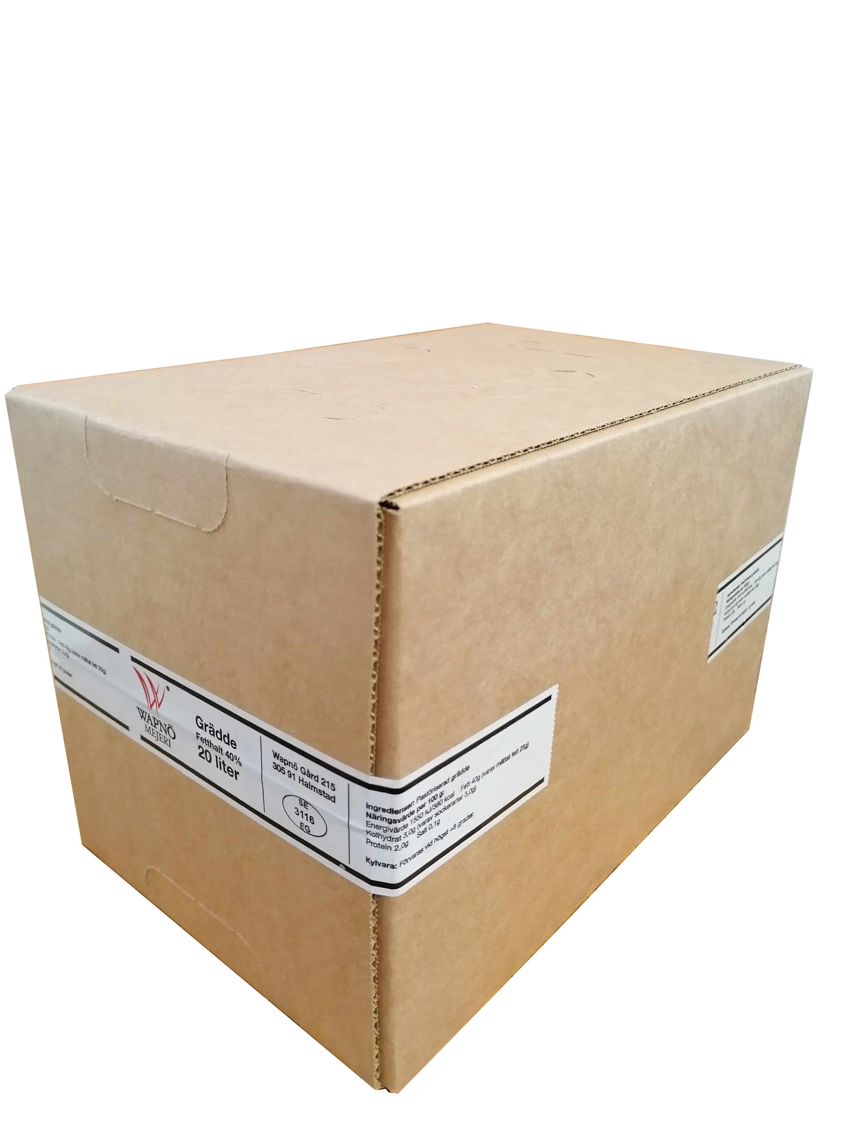 Vispgrädde 40% 20 liter