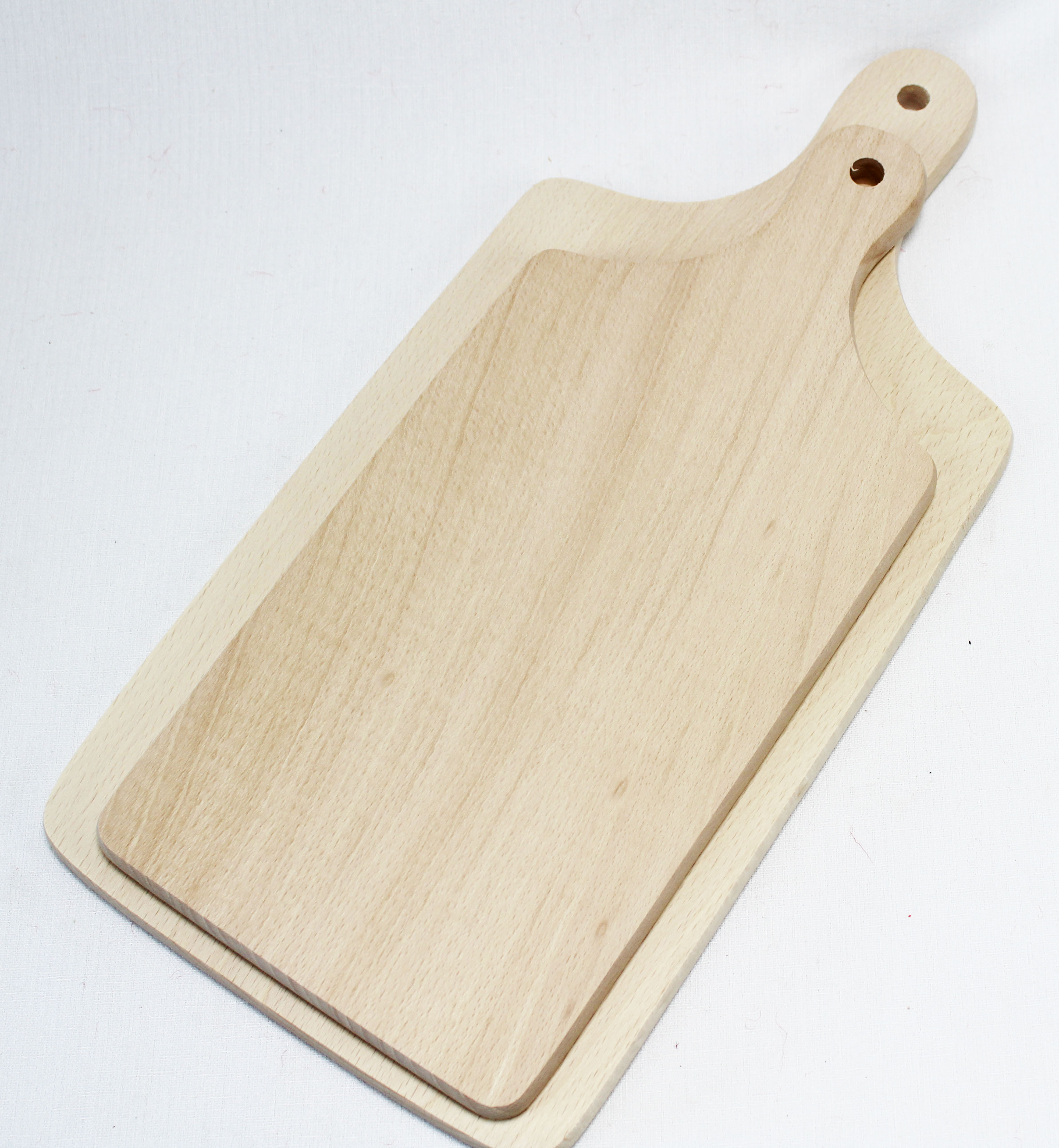 Skärbräda bok med handtag 42x19,5x1,7cm