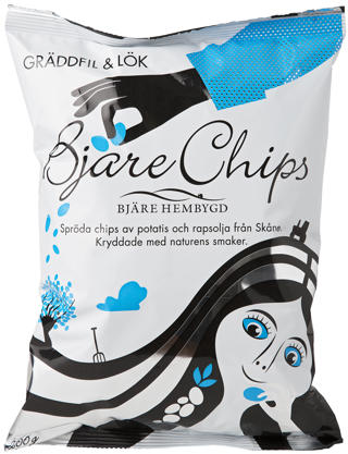 Gräddfil & Lök Chips
