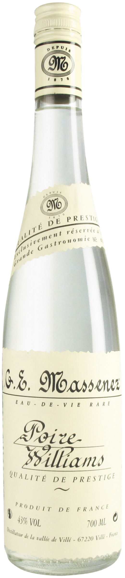 Eau-de-Vie Poir Williams Pear Prestige