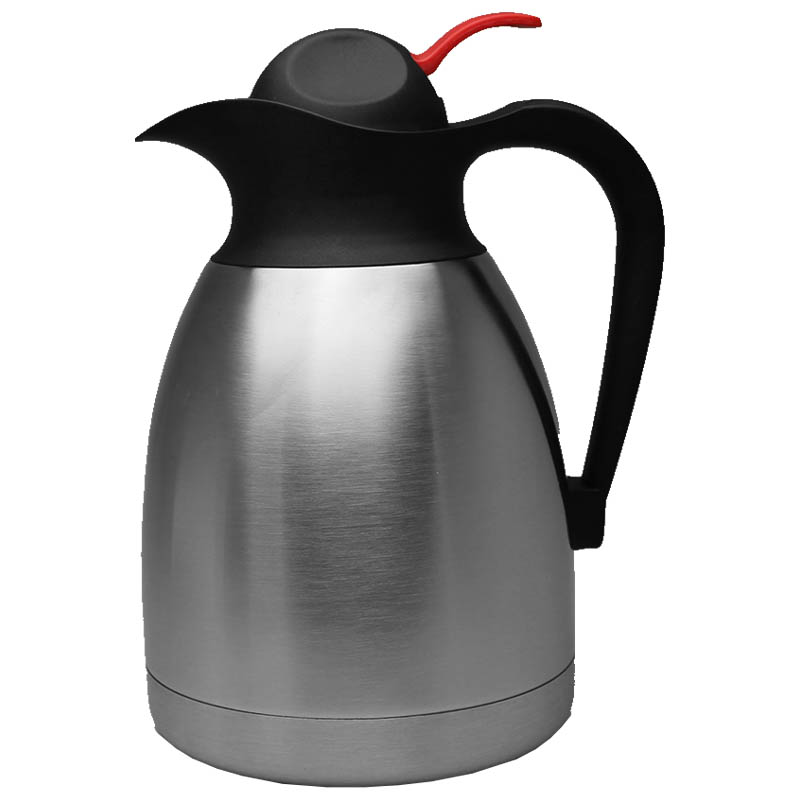 Termoskanna stålinsats 1,2L med tryckknapp