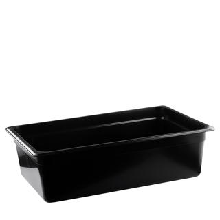 Kantin Polypropylen Svart GN 1/1x150mm