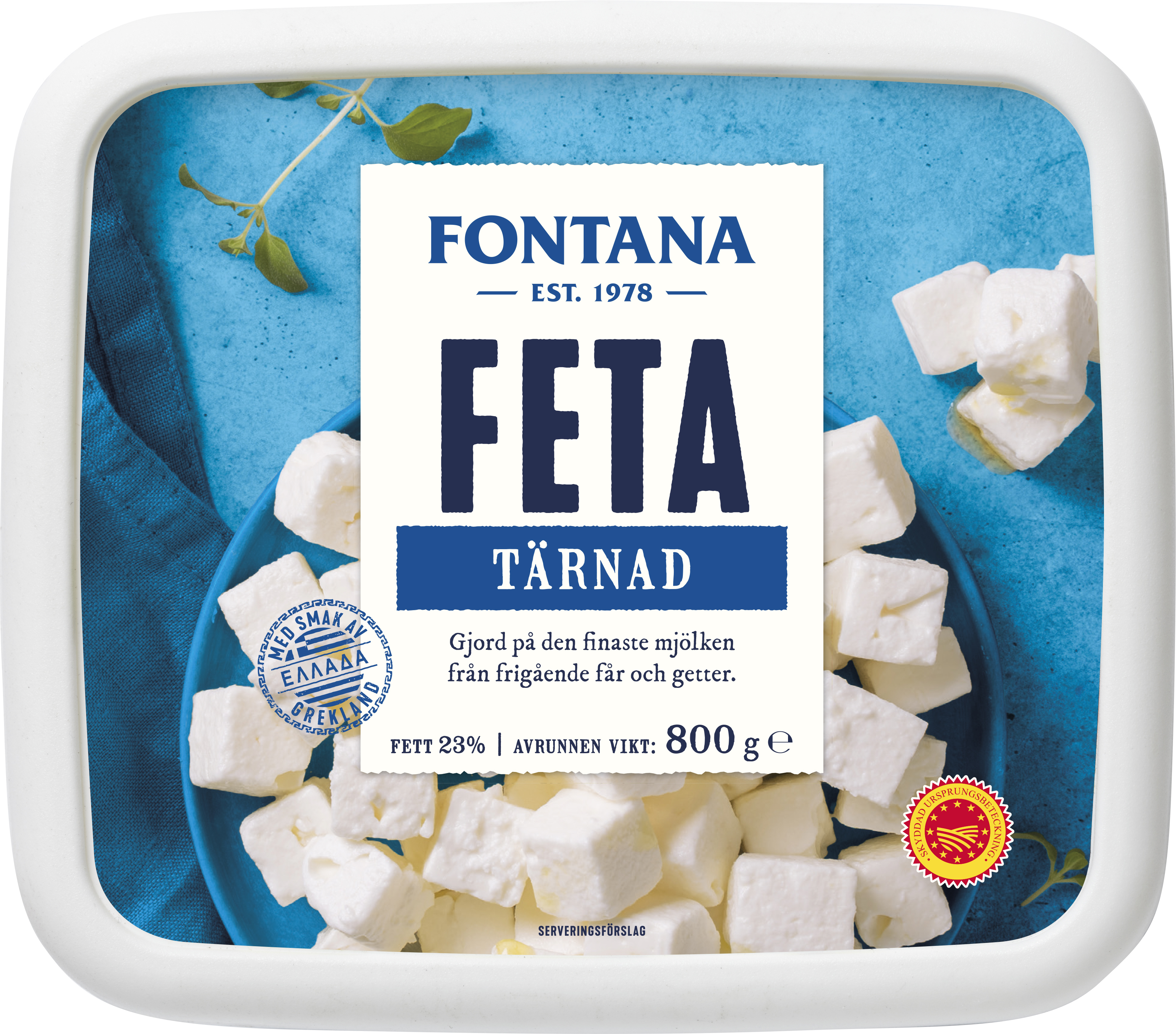Tärnad Fetaost 22%