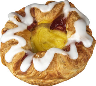 Wienerbröd Hallon & Vanilj Bake-off