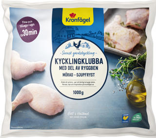 Kycklingklubba Mörad med Ryggben