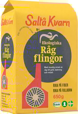 Rågflingor EKO KRAV