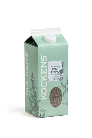 Svartpeppar Grovmalen EKO