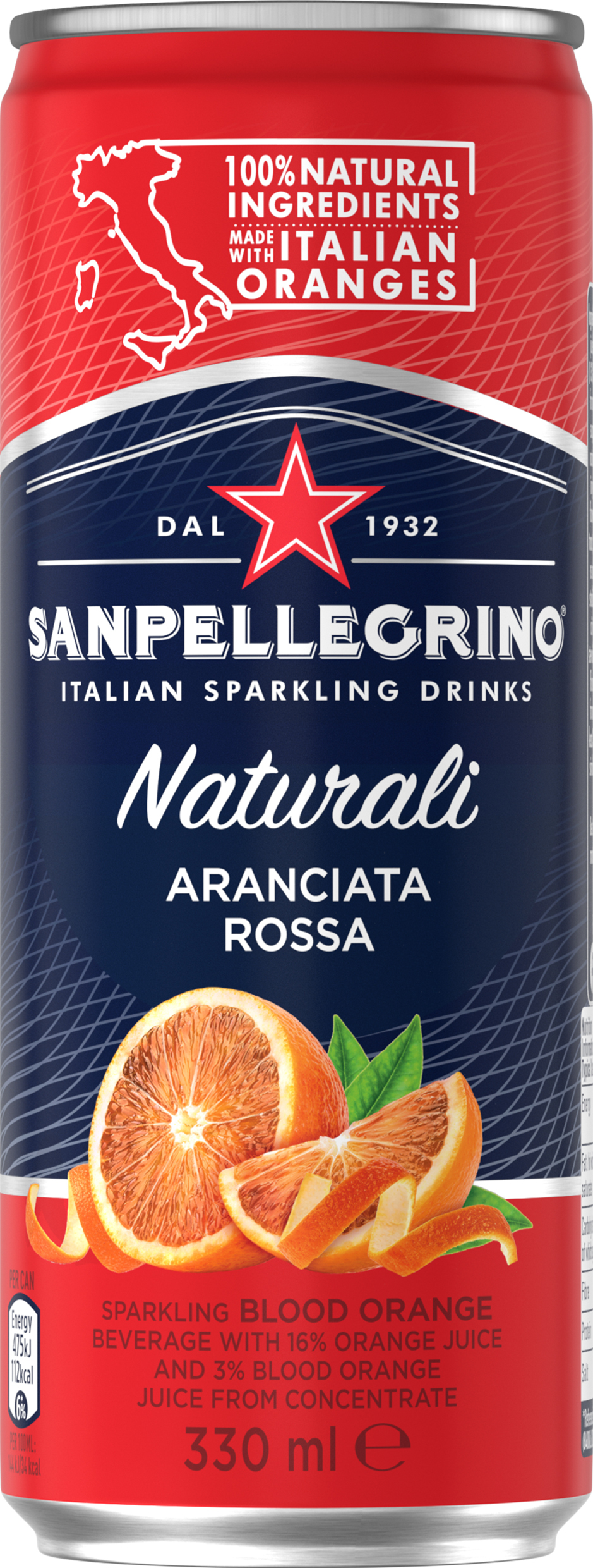 Aranciata Rossa Naturali Blodapelsin BRK