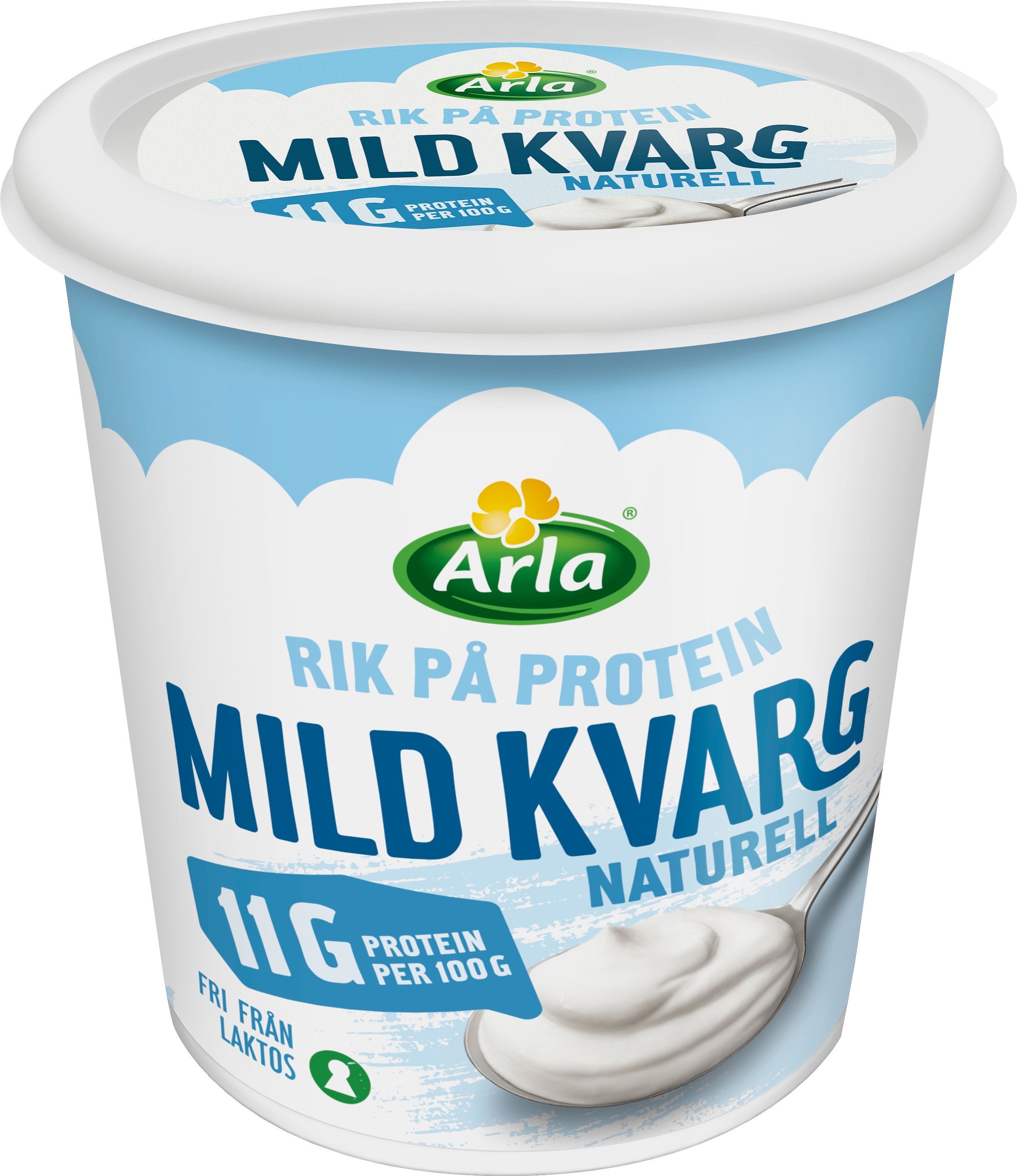 Kvarg Naturell 0,2% Laktosfri
