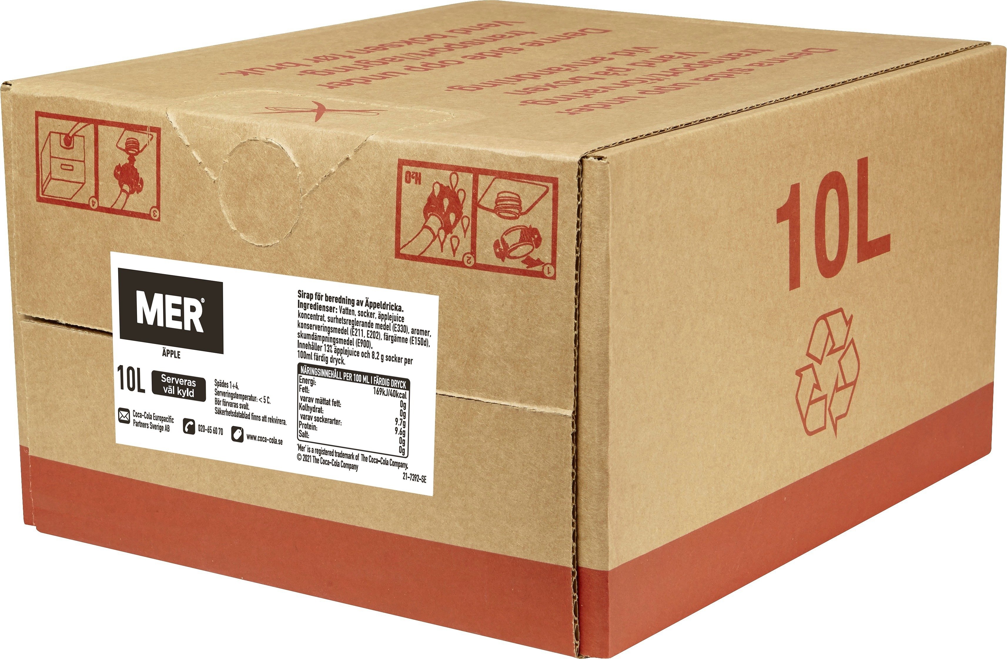 MER Äppeldricka Bag in Box