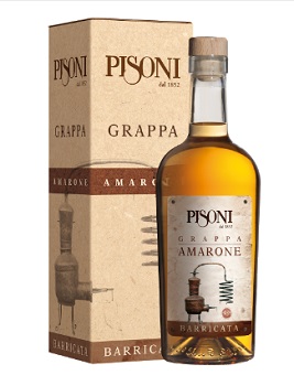 Grappa Amarone Pisoni Barricata