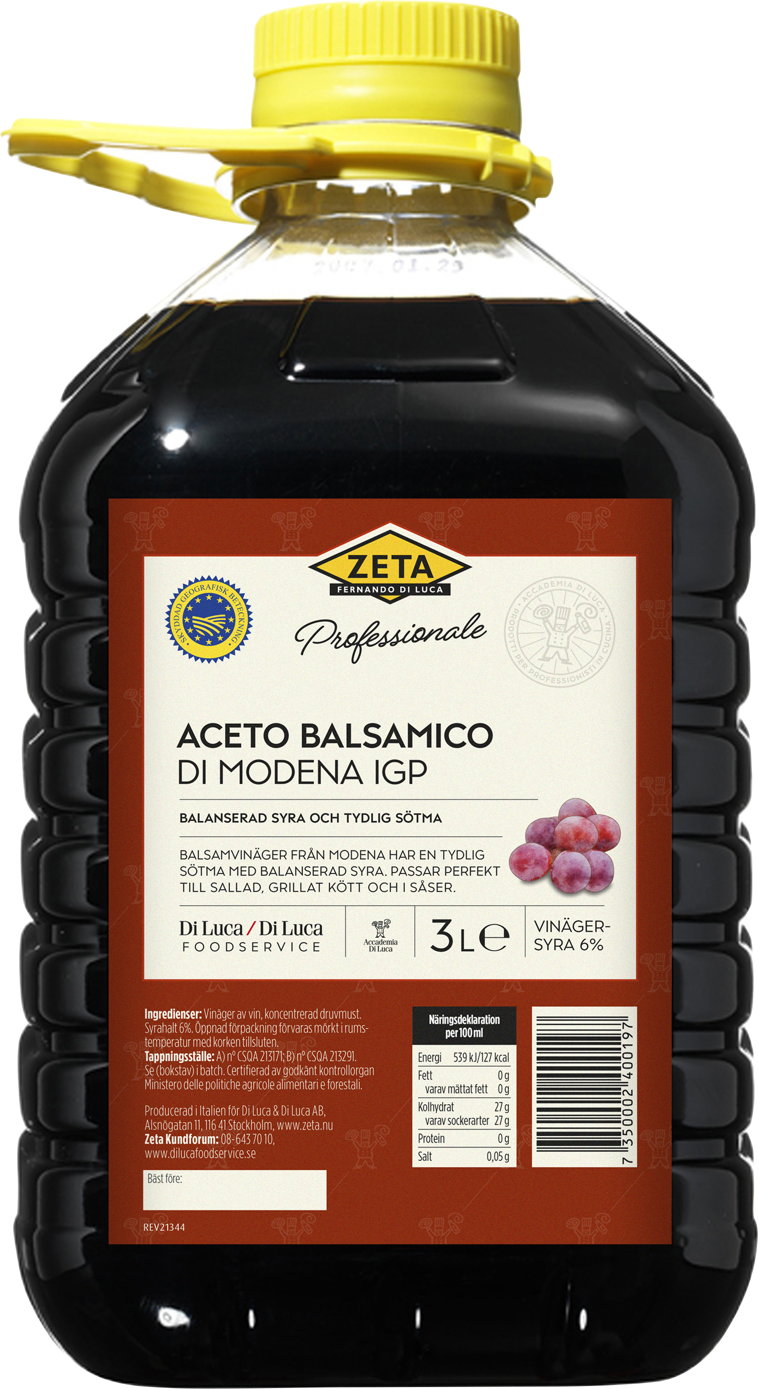 Balsamvinäger Extra Lagrad Från Modena