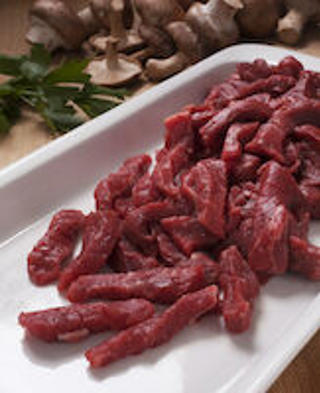 Nötbog Strimlad ca 15mm EKO KRAV Sverige