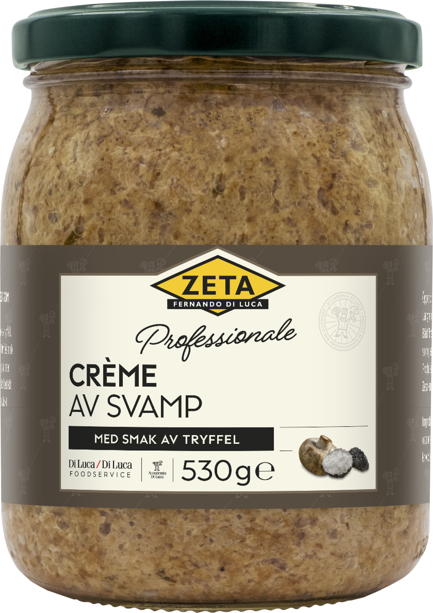 Crème av Svamp med Tryffel