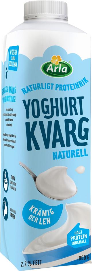 Naturell Yoghurtkvarg 2,2%