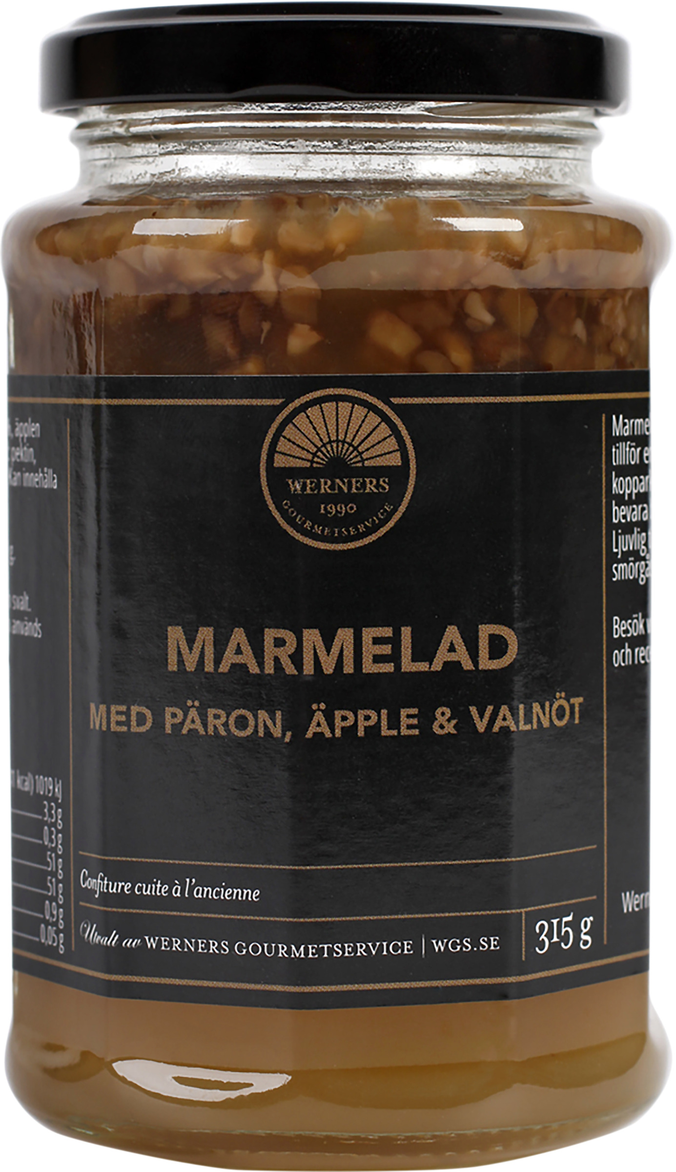 Äpple/päron/valnötsmarmelad