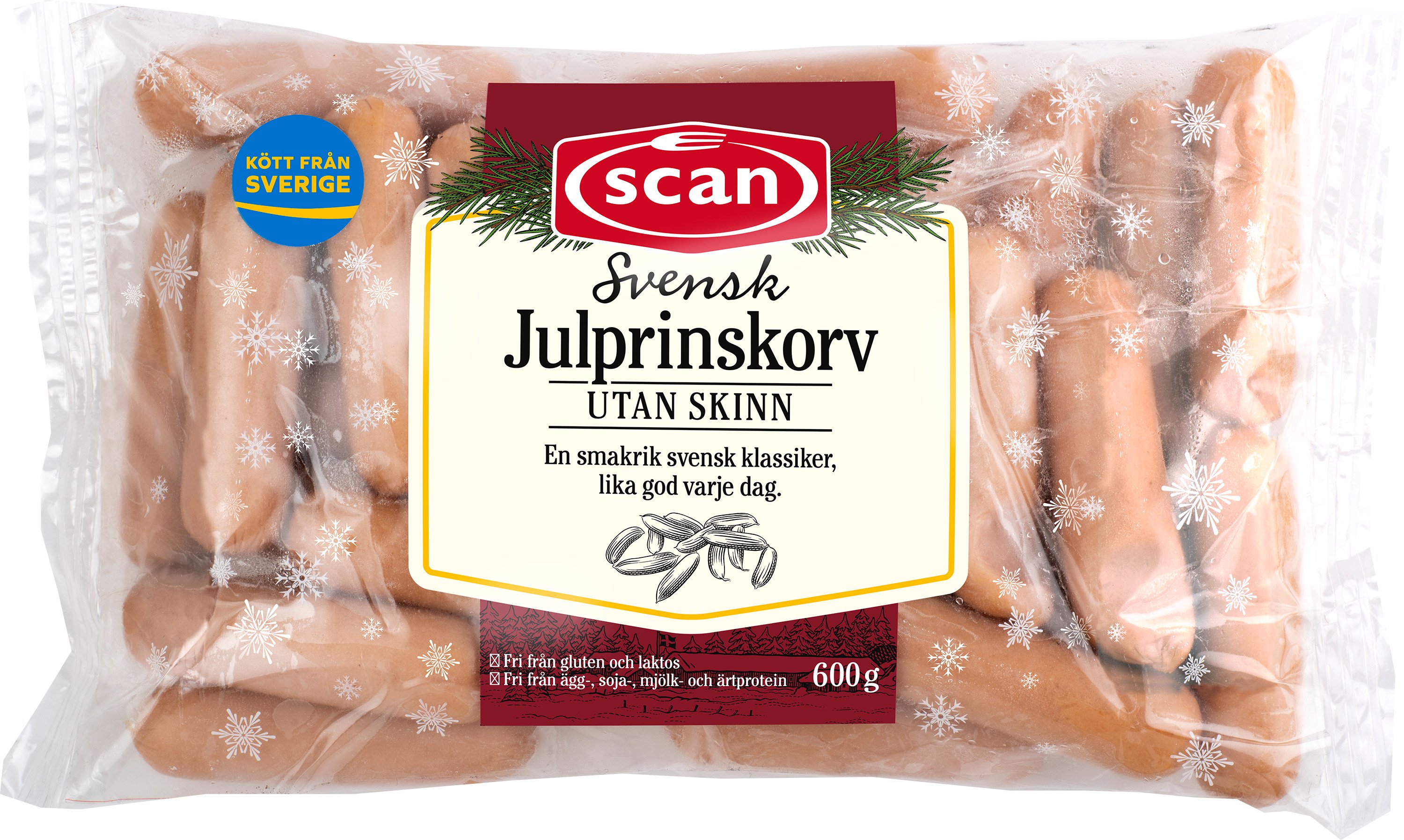 Prinskorv Skinnfri Sverige
