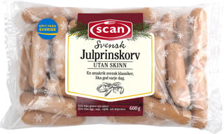 Prinskorv Skinnfri Sverige