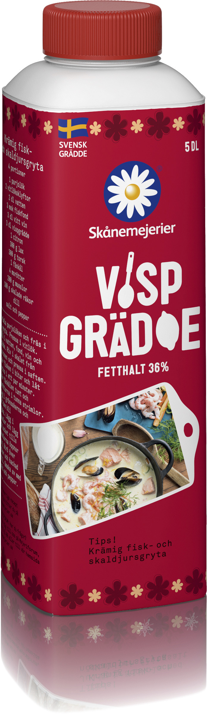 Vispgrädde 36%