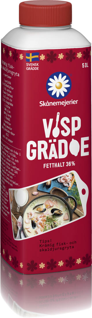 Vispgrädde 36%