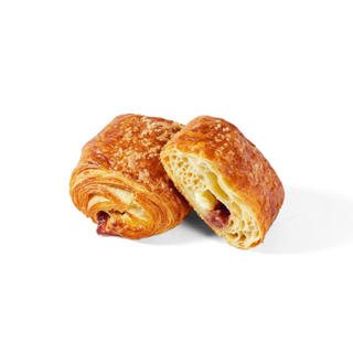 Pain au Vit Choklad & Hallon Bake-off