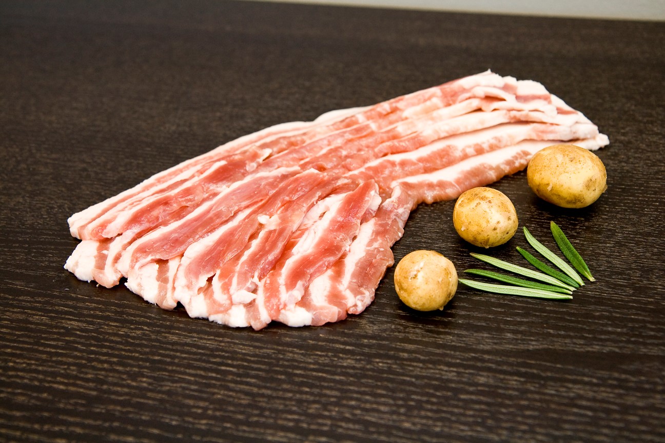 Sidfläsk Rimmat Skivat Sverige