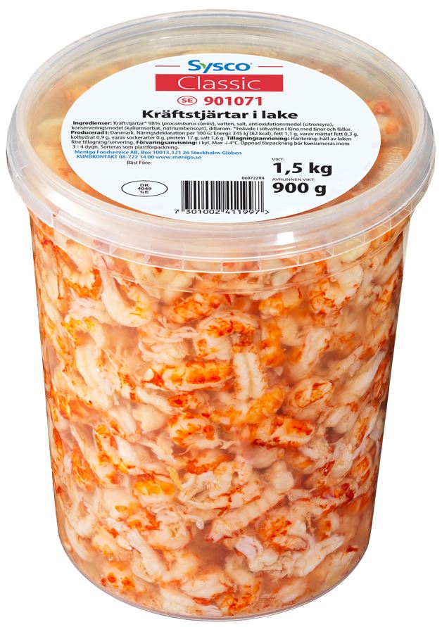 Kräftstjärtar i Lake