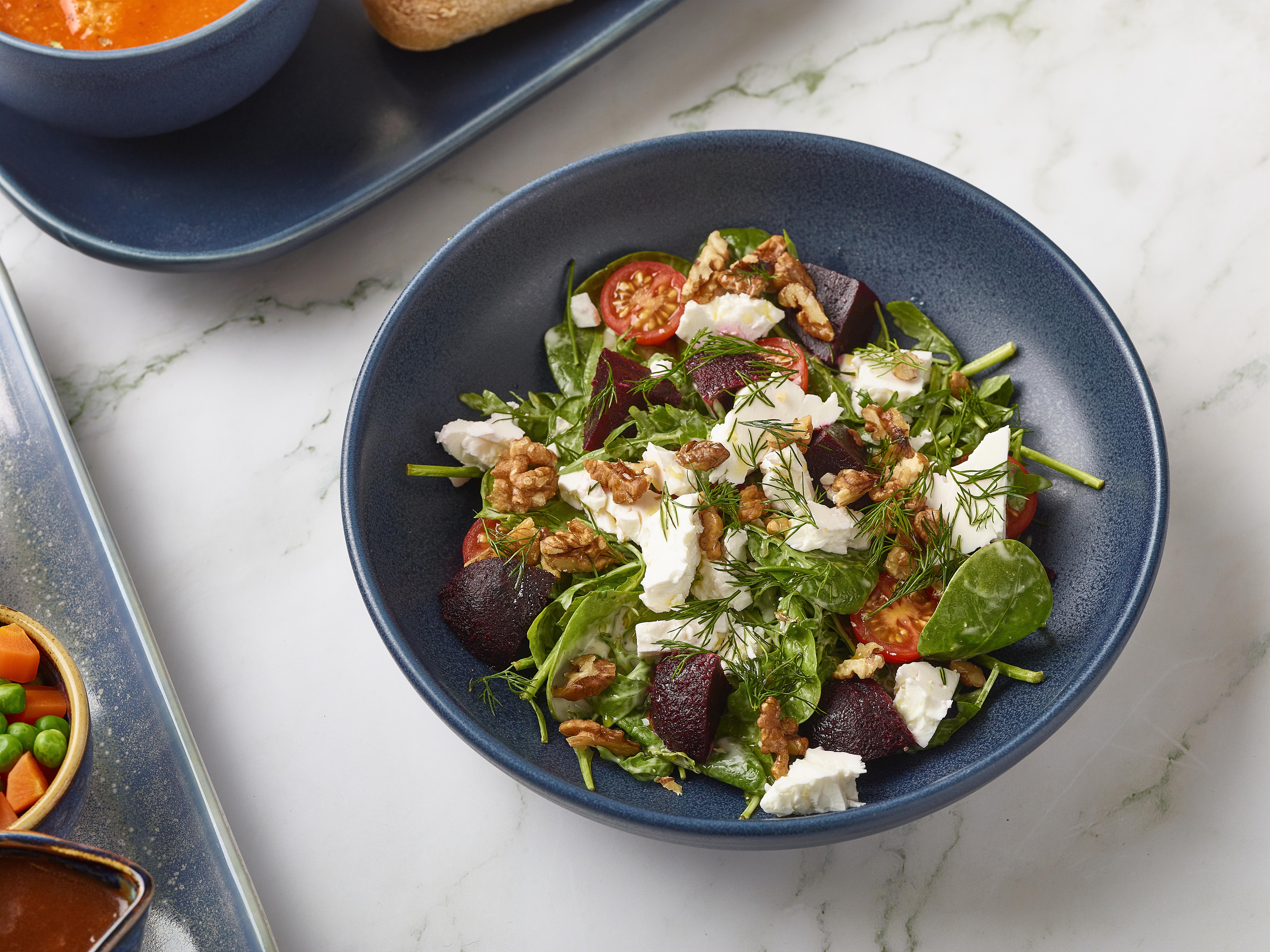 Terra Stoneware Antigo Denim Coupe Bowl 27.5cm