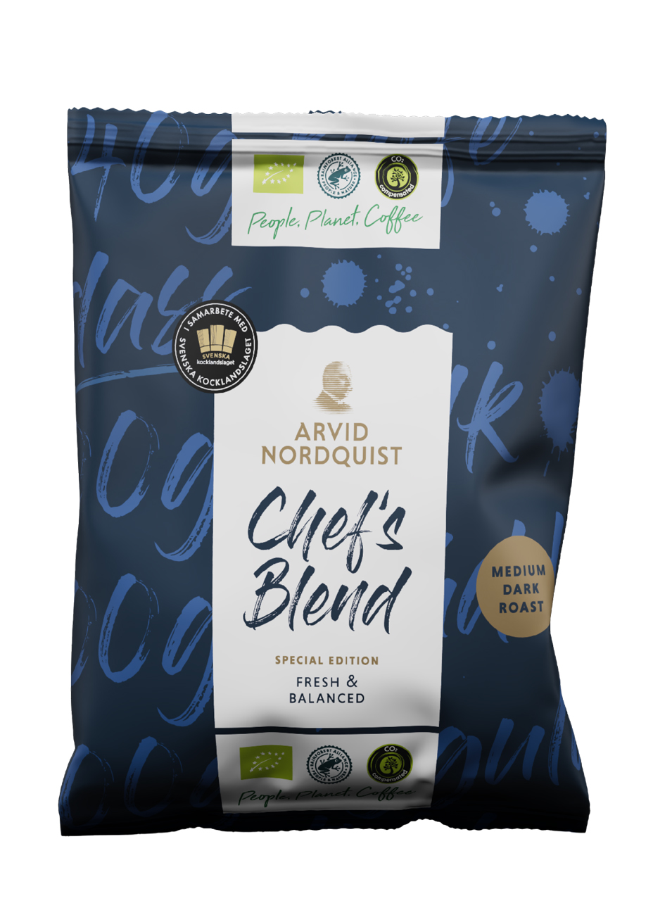 Kaffe Mellanmörk Chefs Blend EKO RA