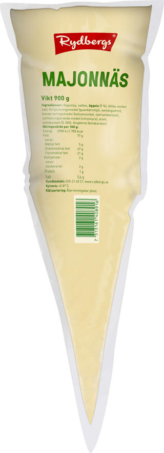 Majonnäs i Spritspåse