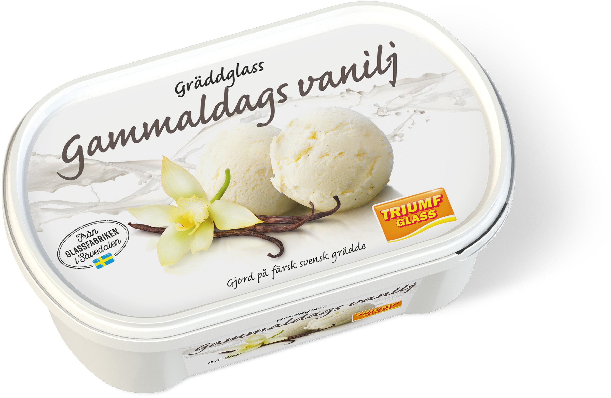 Glass Gammaldags Vanilj