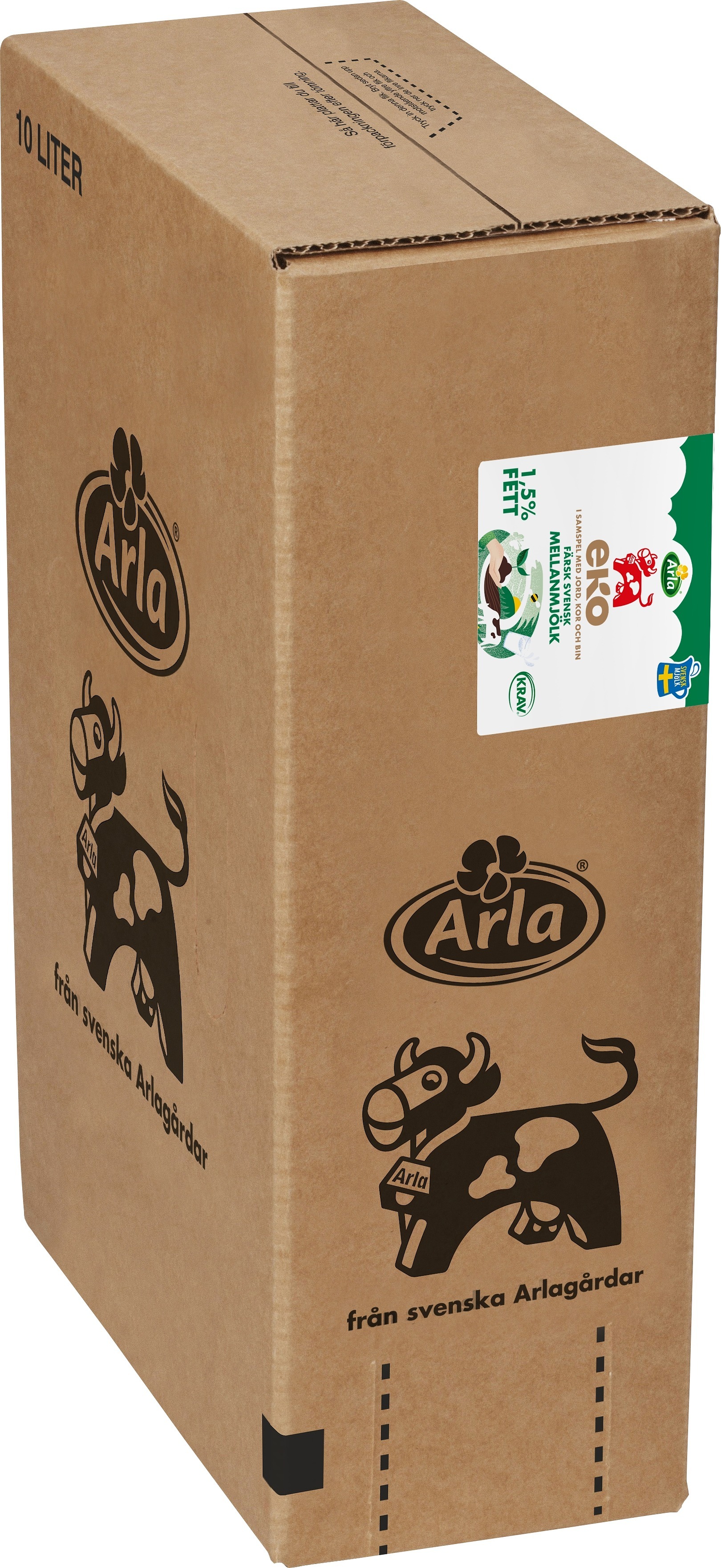 Mellanmjölk 1,5% 10 Liter EKO KRAV