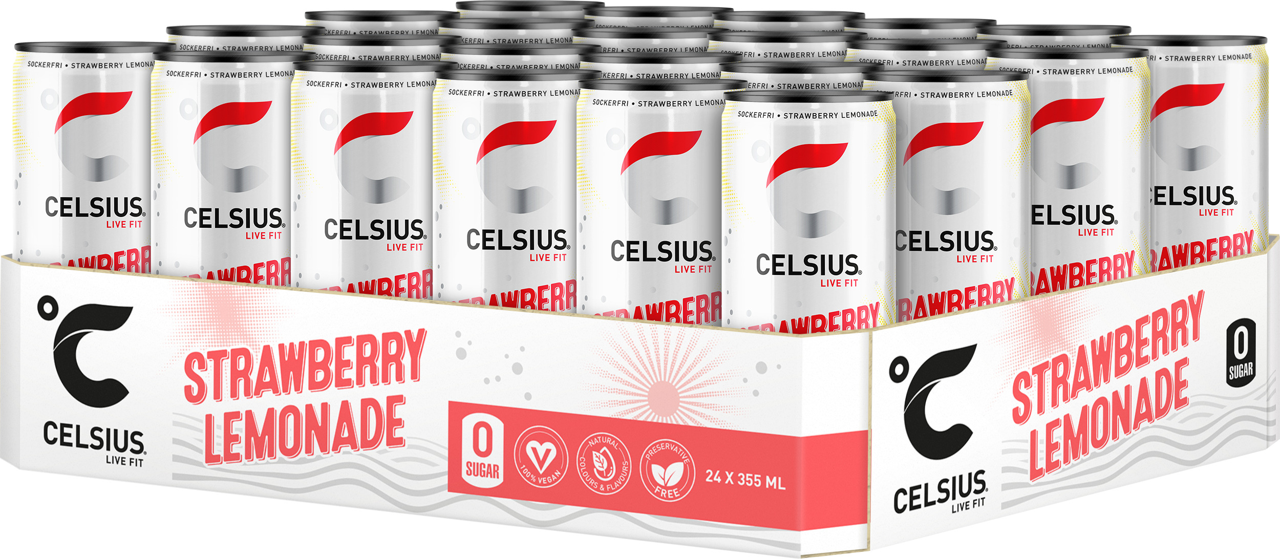 Celsius strawberry lemonade BRK