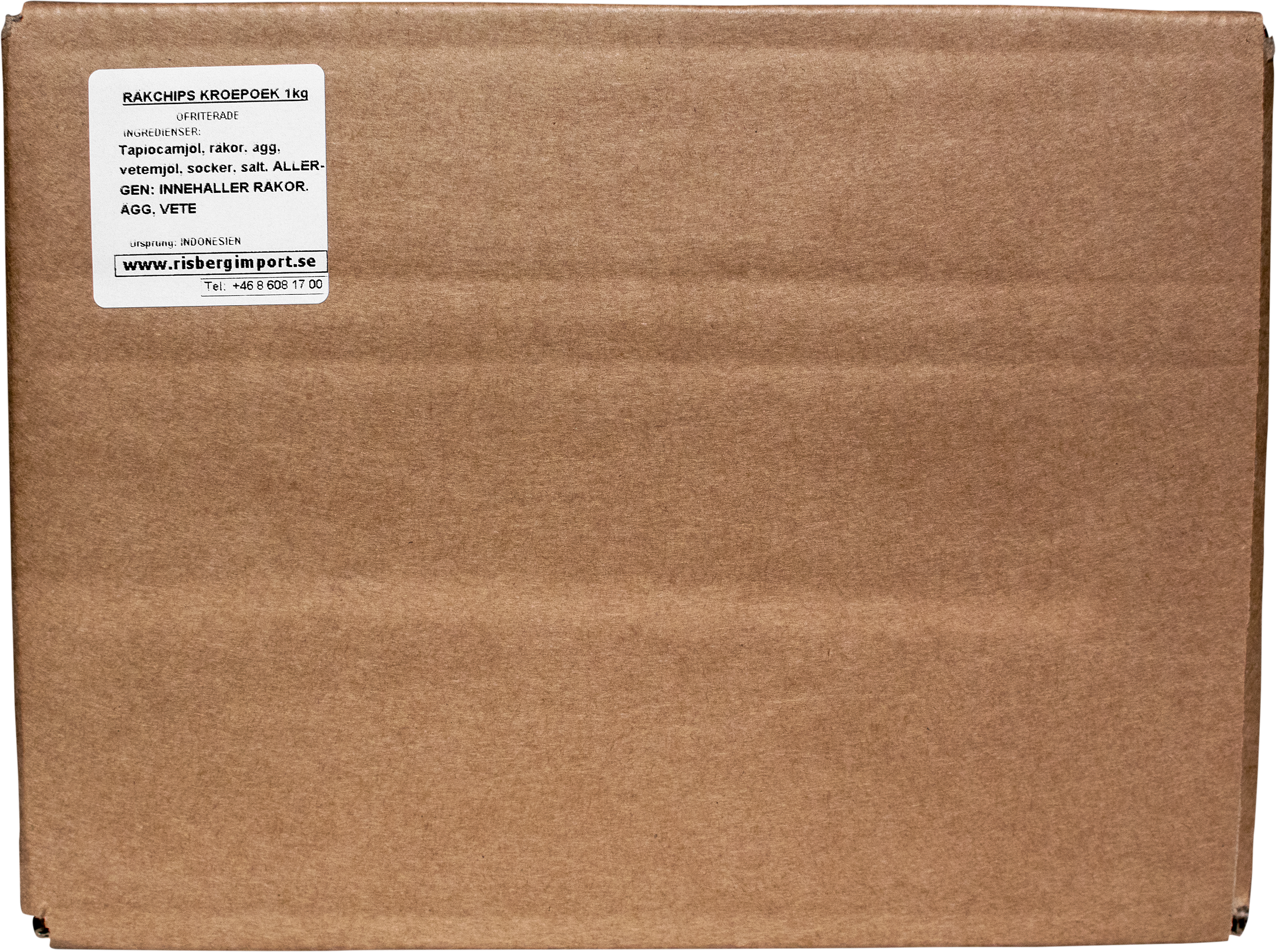 Räkchips ofriterade Kroepoek