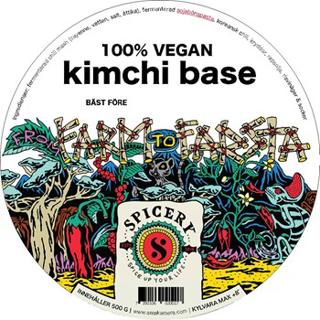 Kimchibas utan fisk vegan