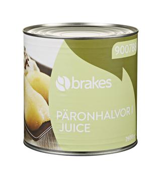 Päronhalvor i Juice