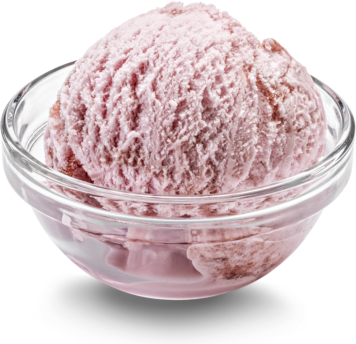 Gräddglass Jordgubb