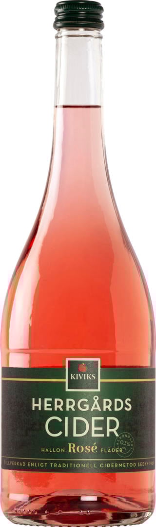 Herrgårdscider Rosé Hallon Fläder 0,3% ENGL