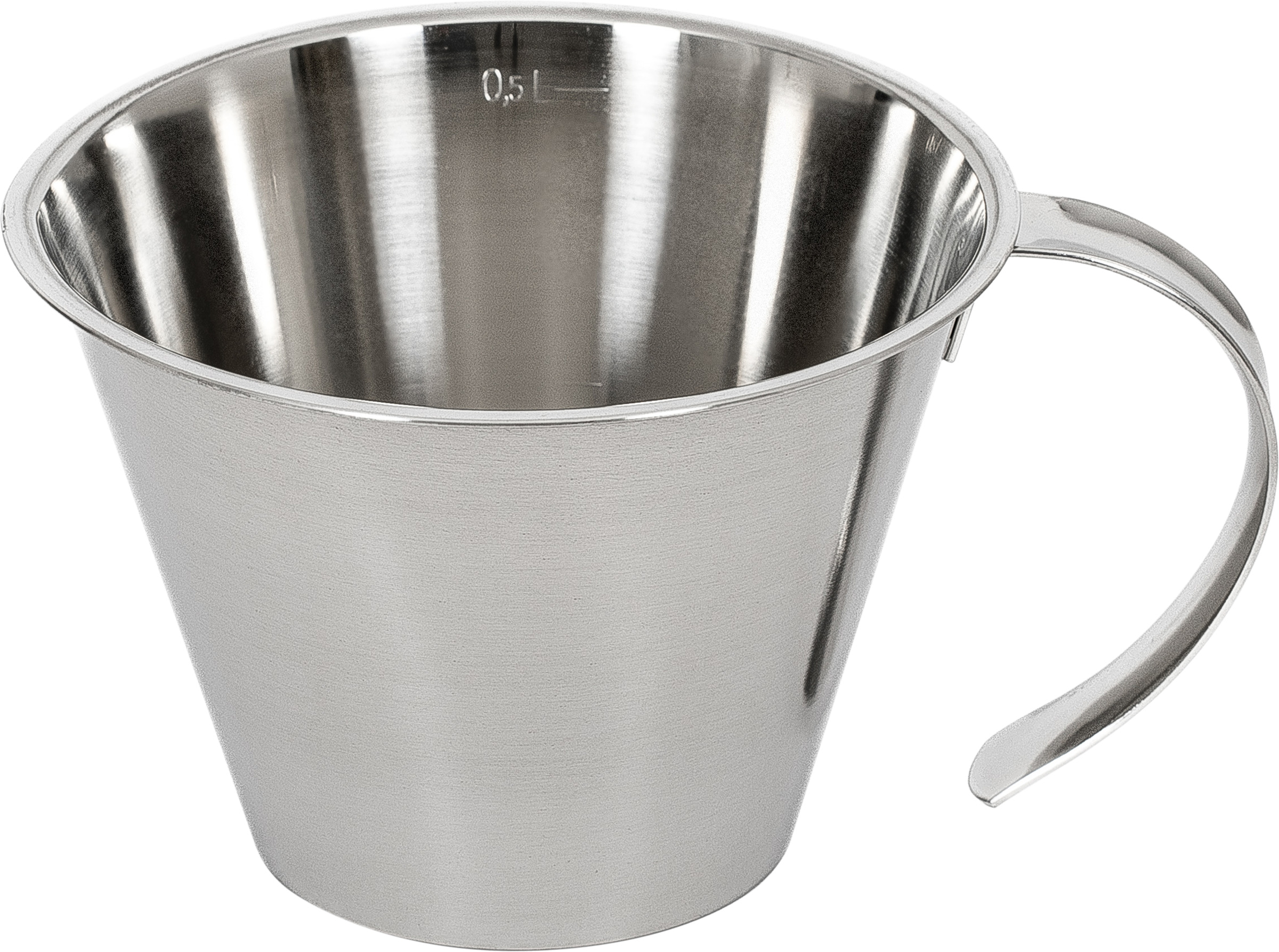 Mått stapelbar rostfri 50cl
