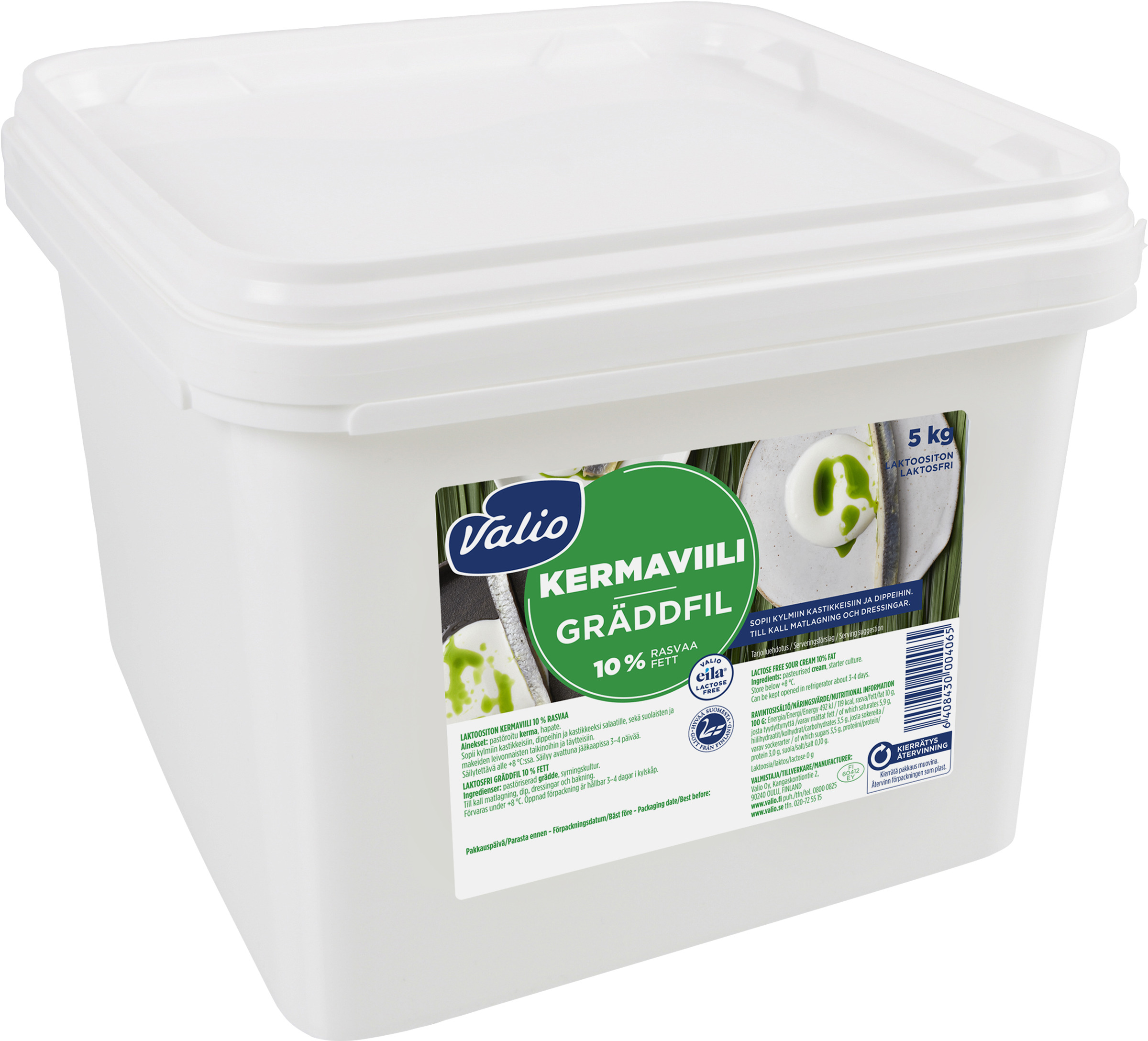 Gräddfil 10% Laktosfri